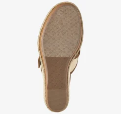 Addison Buckle-Strap Wedge