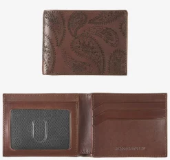 Dress Paisley Billfold Wallet