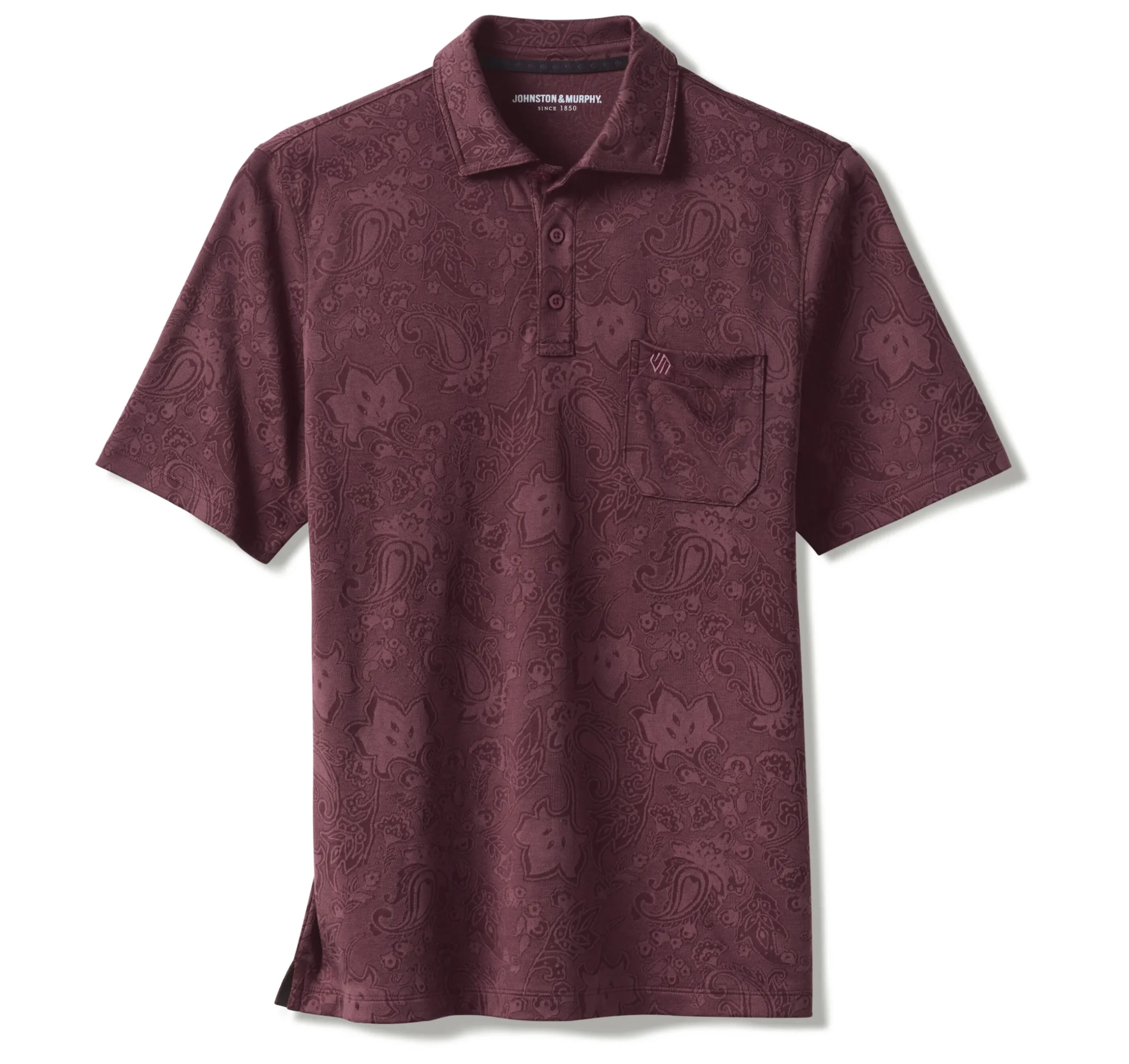 Evans Jacquard Polo
