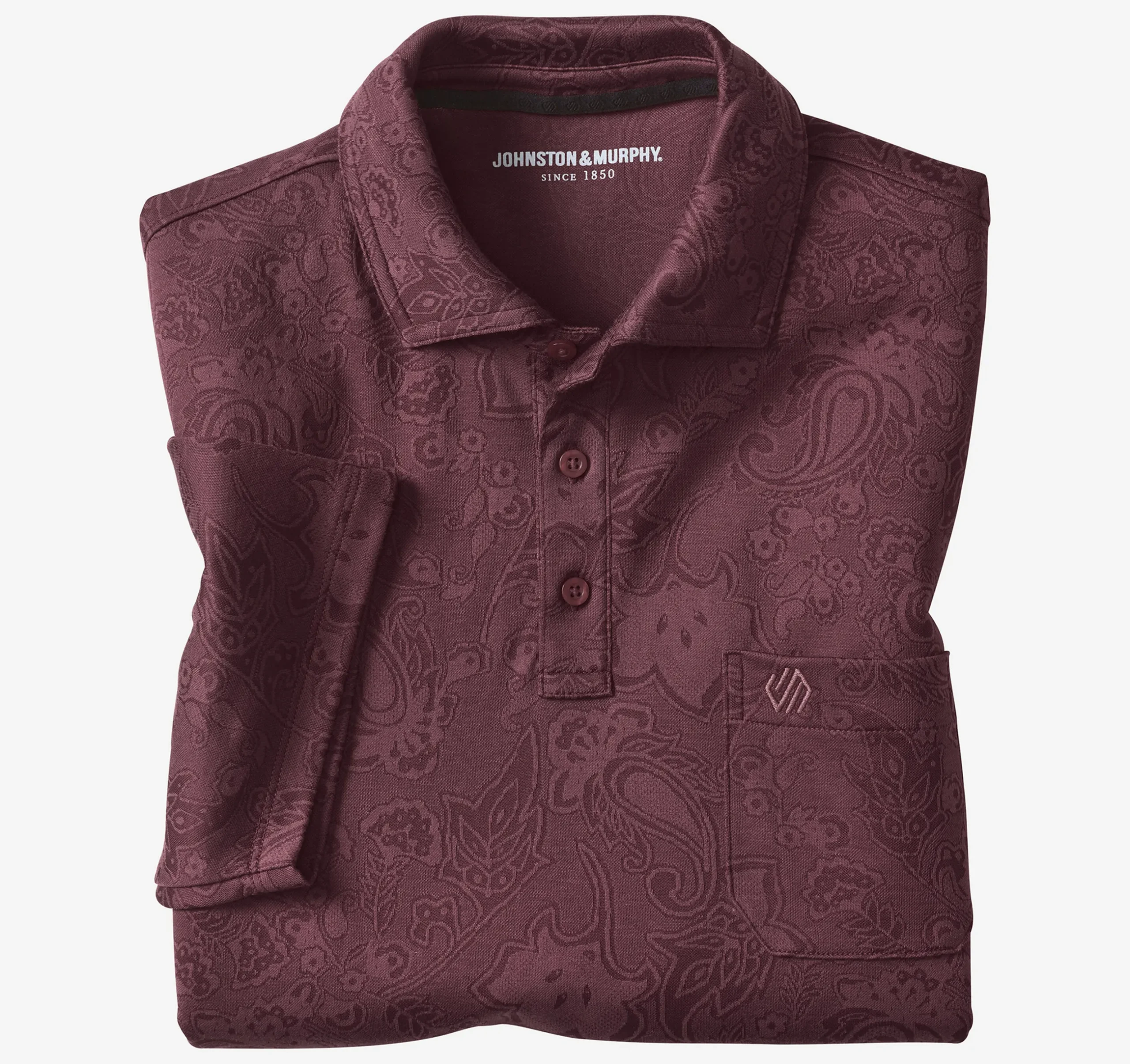 Evans Jacquard Polo