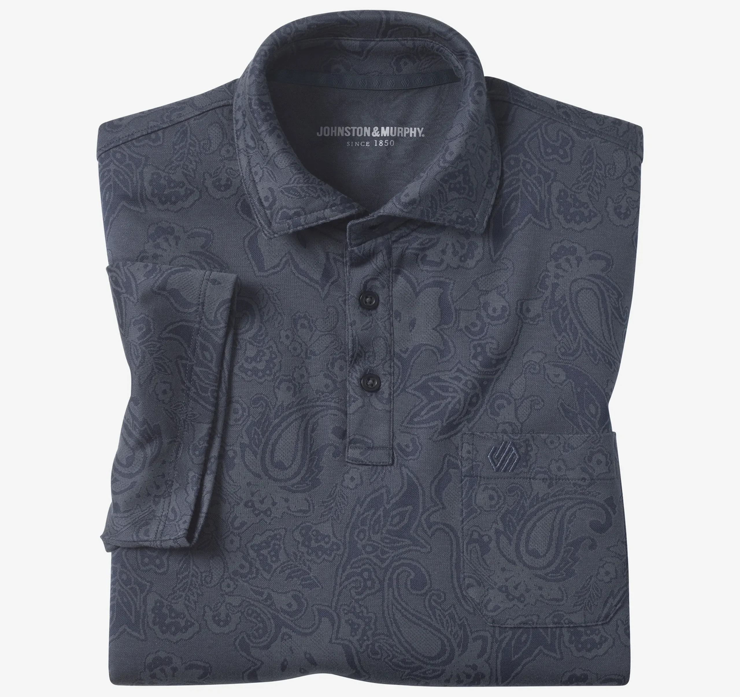 Evans Jacquard Polo