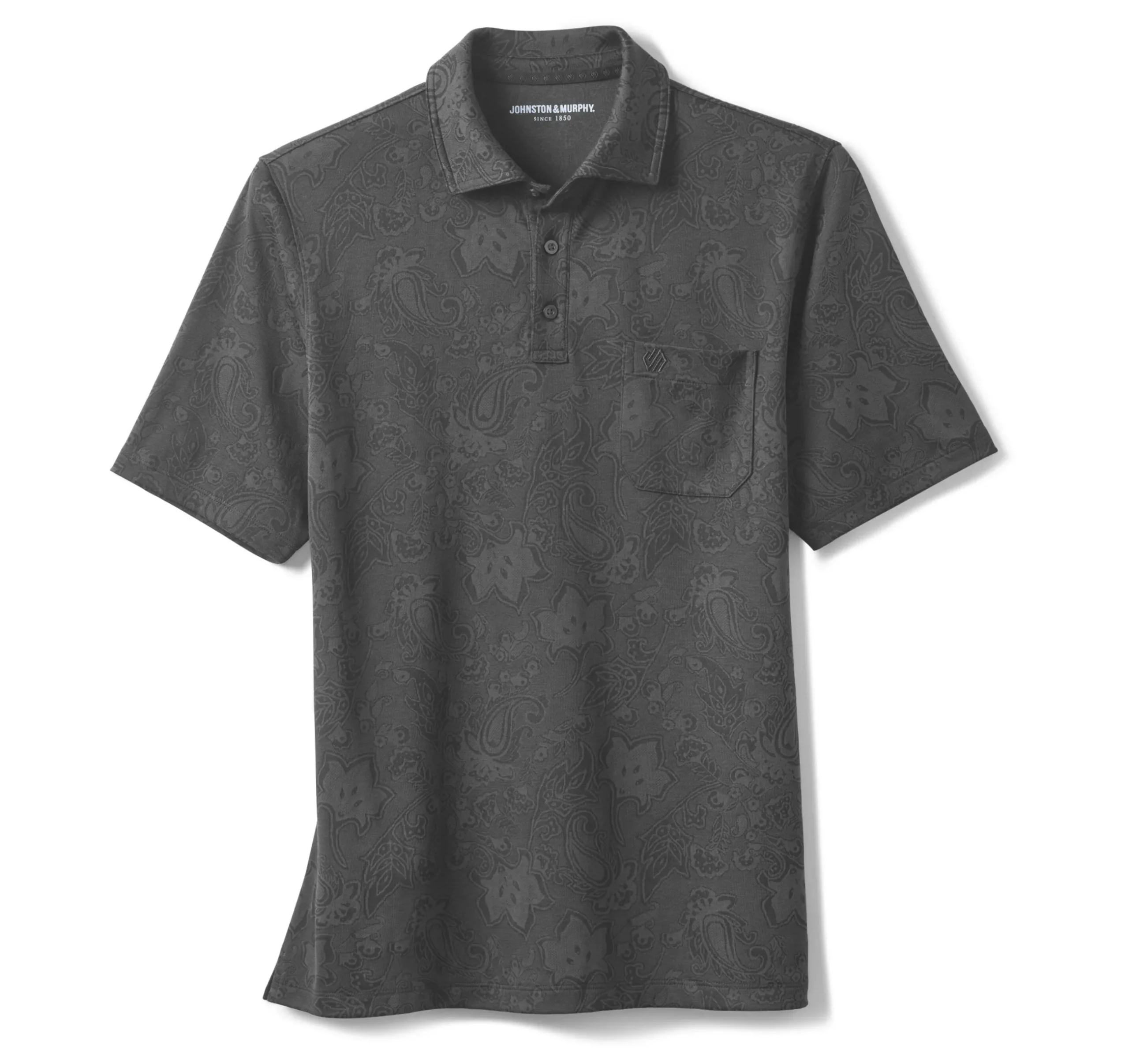 Evans Jacquard Polo