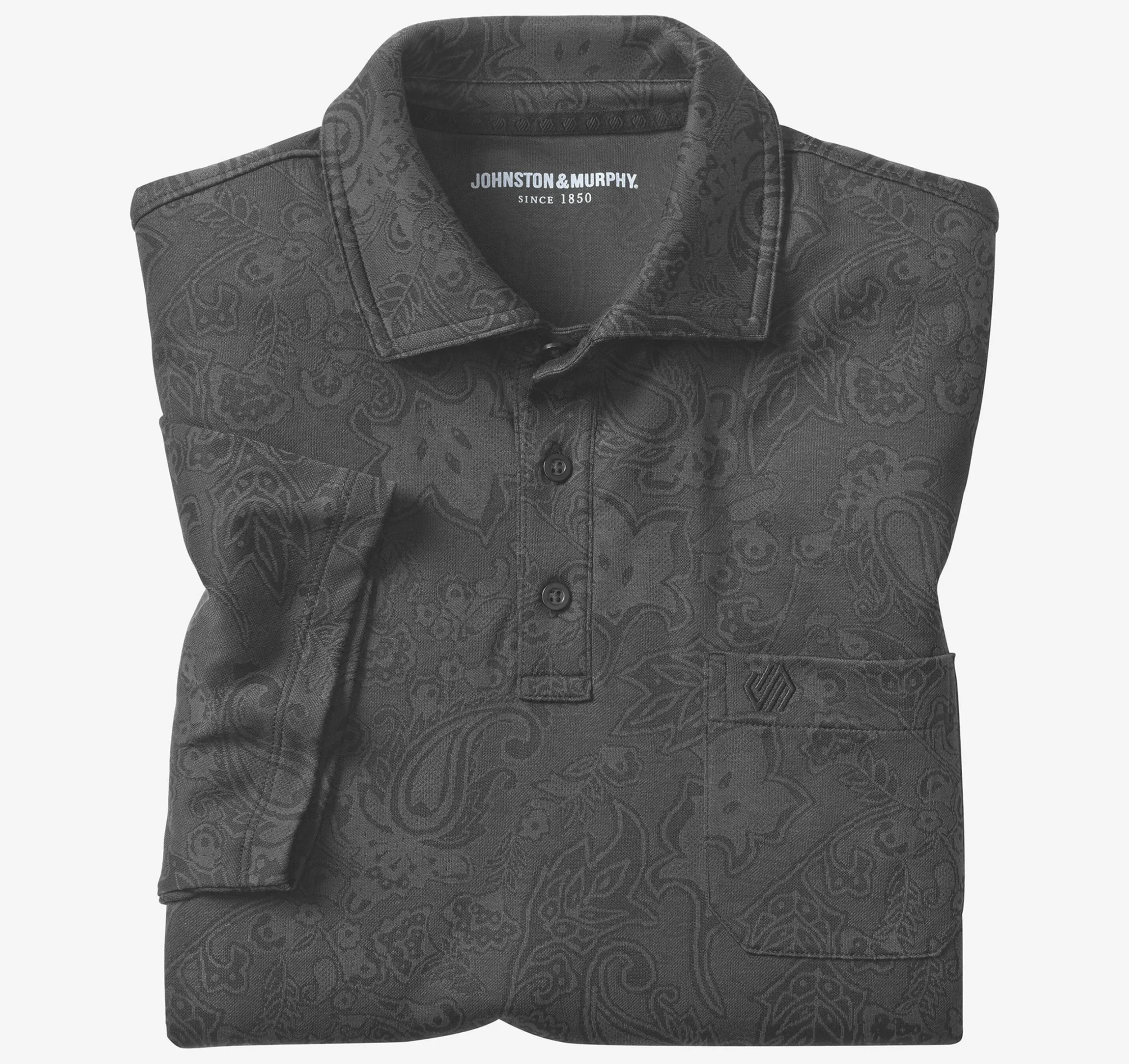 Evans Jacquard Polo