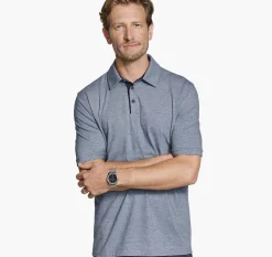 Fine-Stripe Polo