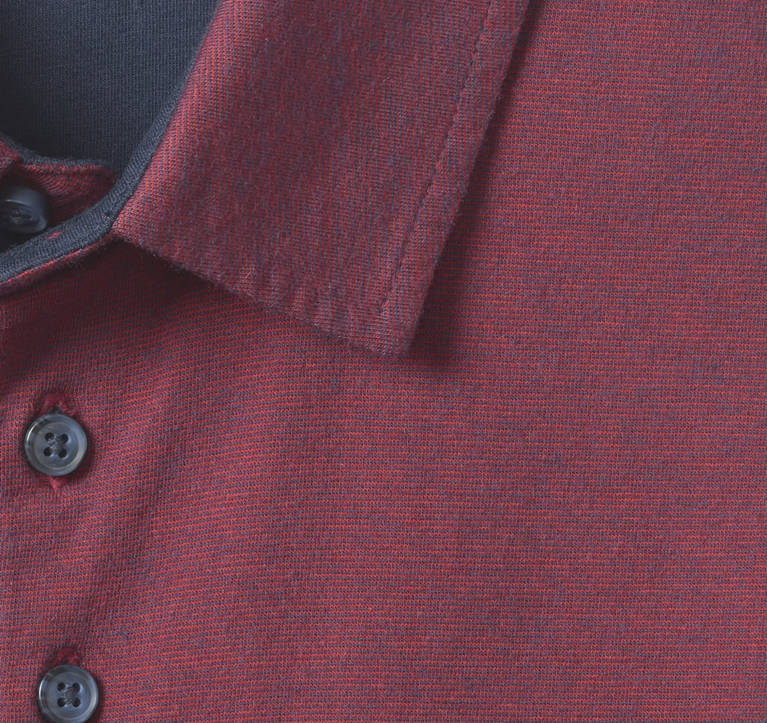 Fine-Stripe Polo