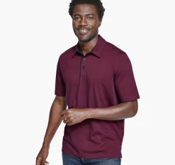 Fine-Stripe Polo