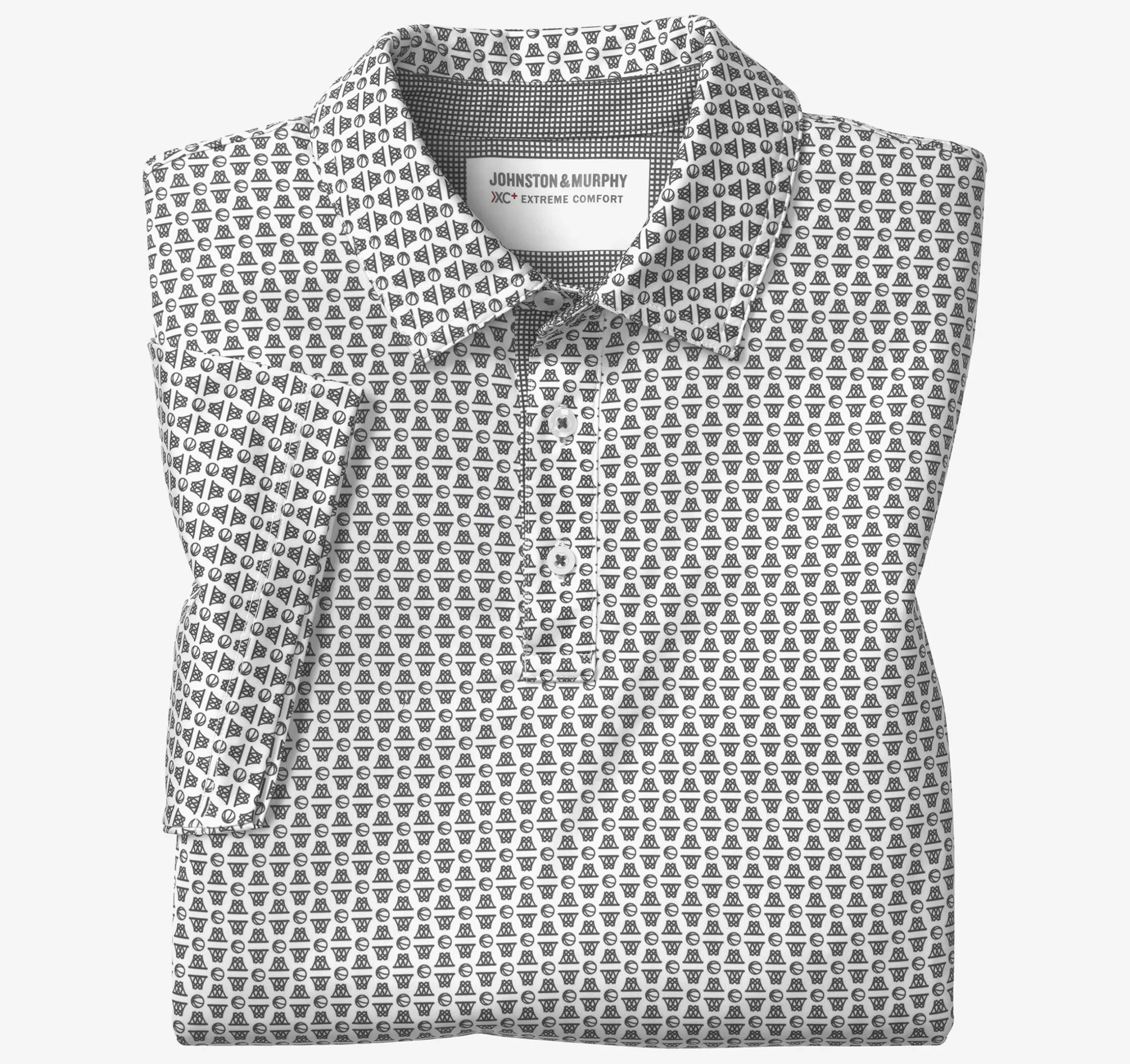 Game Day XC+™ Basketball Print Polo