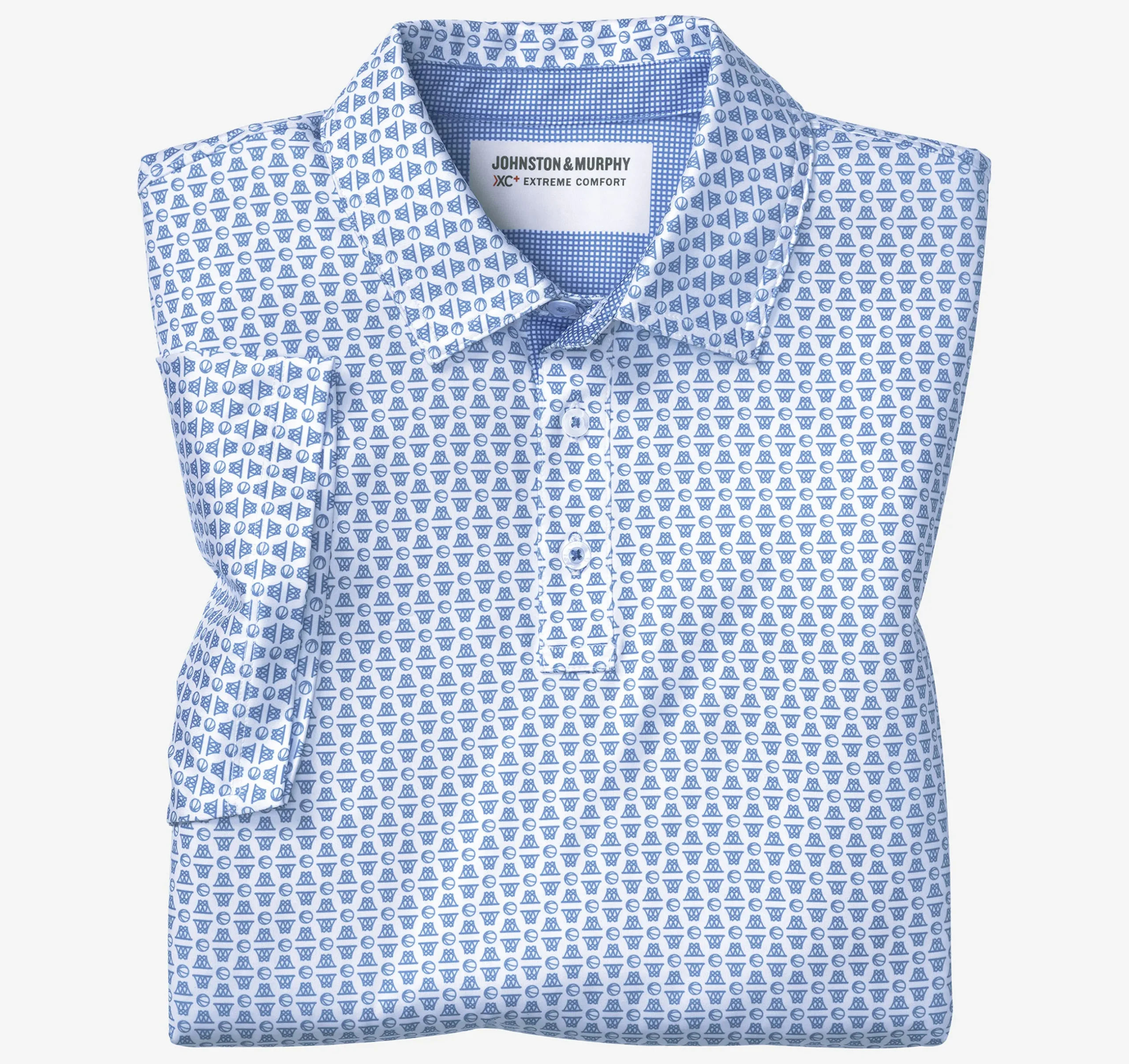 Game Day XC+™ Basketball Print Polo