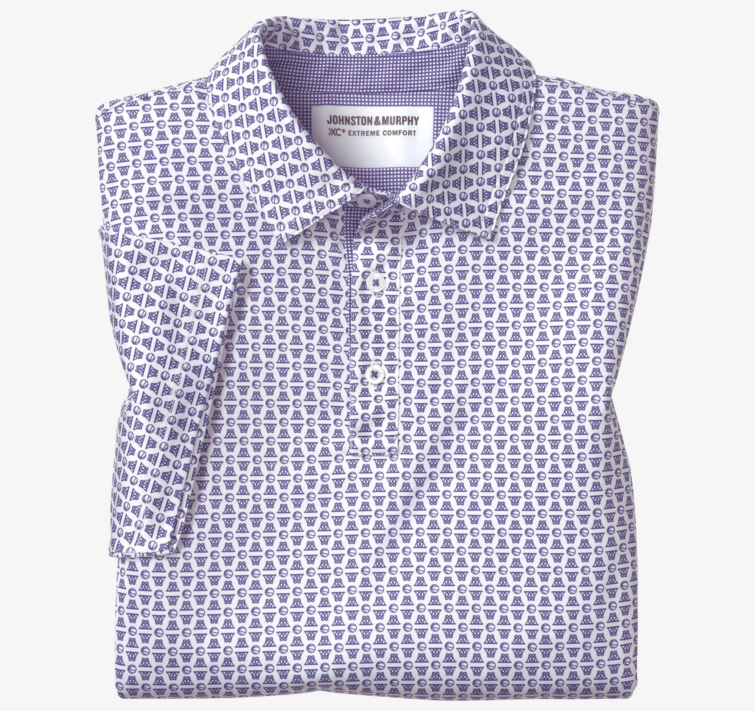 Game Day XC+™ Basketball Print Polo