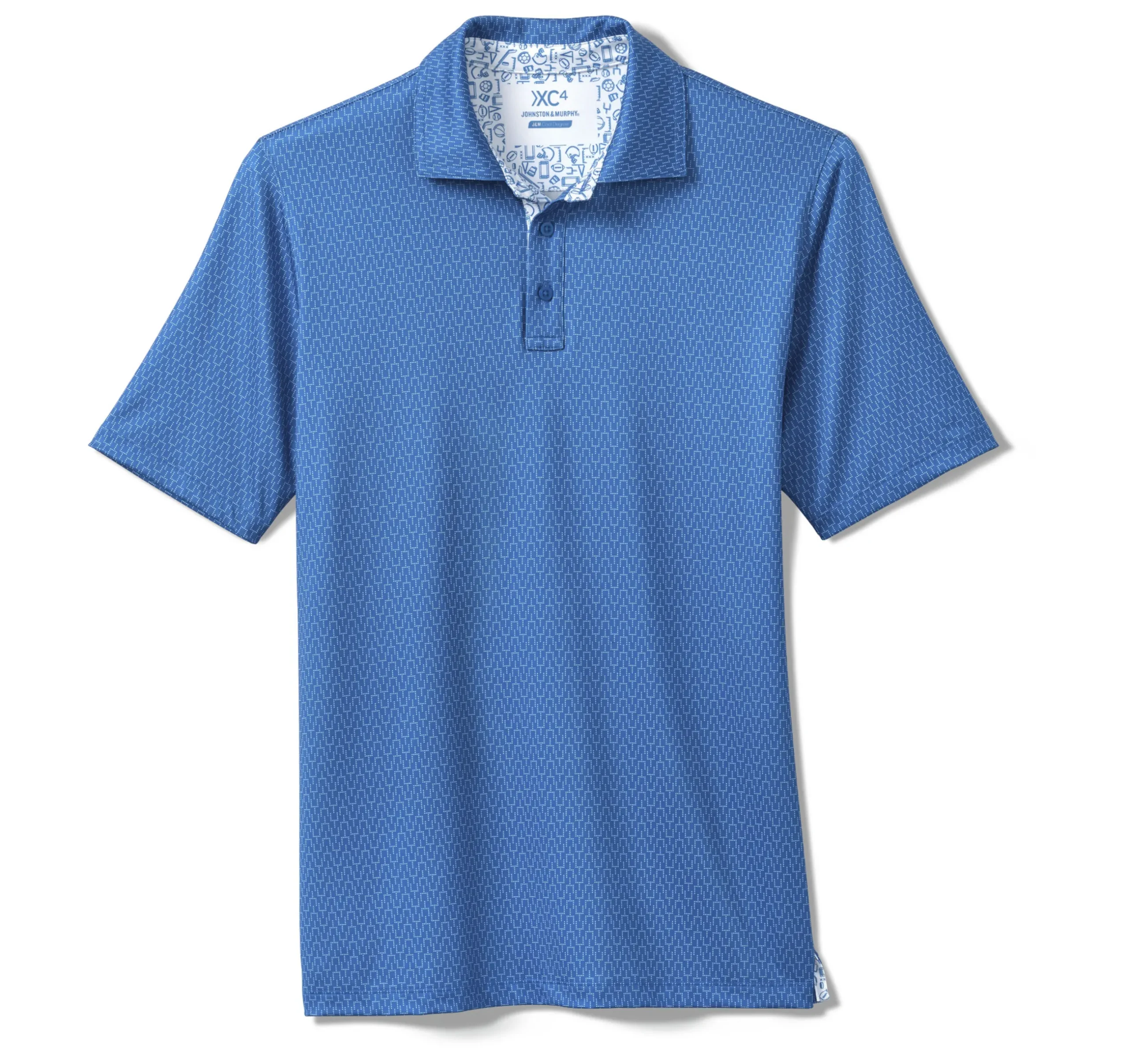 Game Day XC4® Goal Post Print Polo