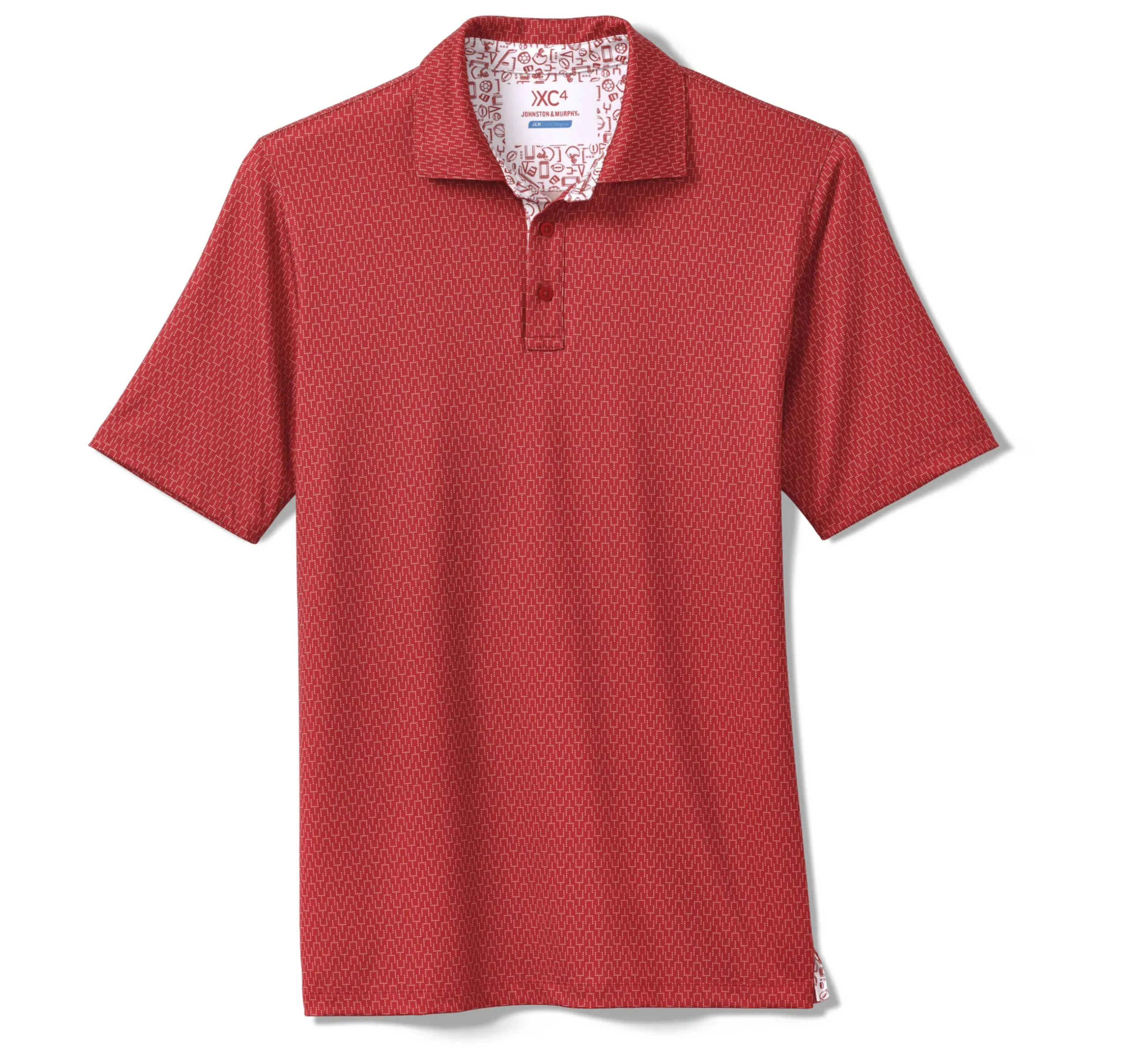 Game Day XC4® Goal Post Print Polo