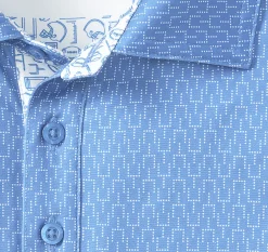 Game Day XC4® Goal Post Print Polo