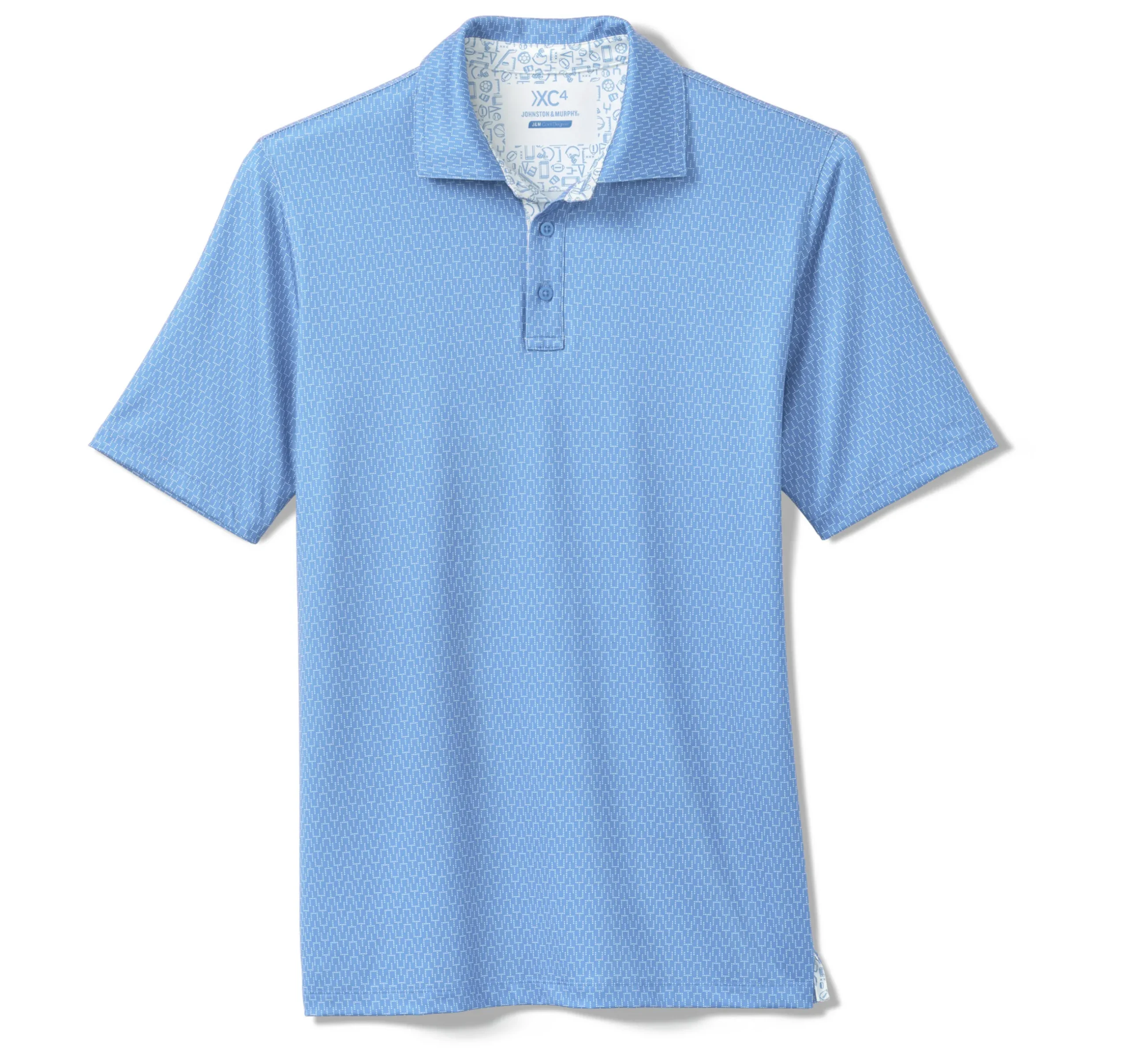 Game Day XC4® Goal Post Print Polo