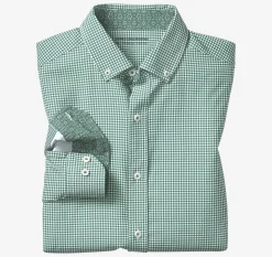 Game Day XC4® Long-Sleeve Gingham Shirt