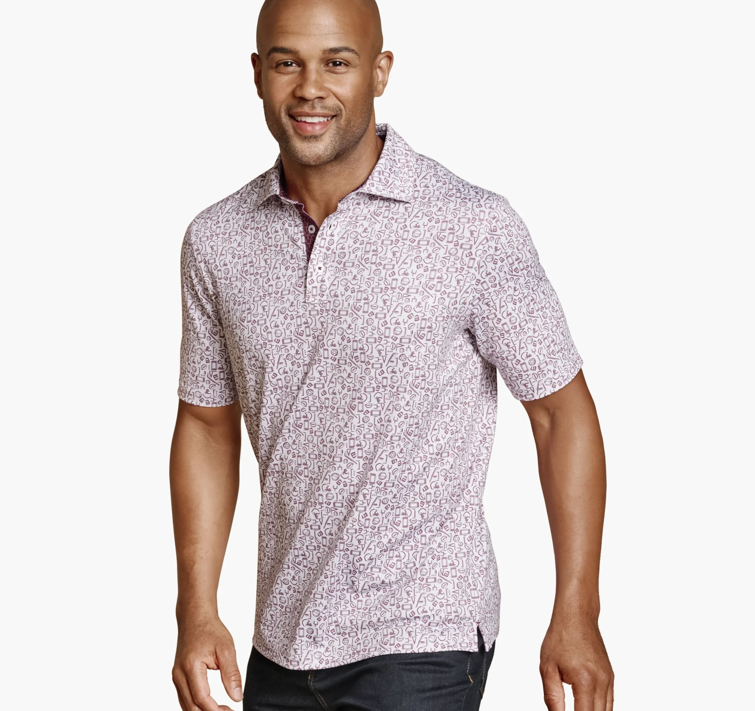 Game Day XC4® Multi-Sport Print Polo