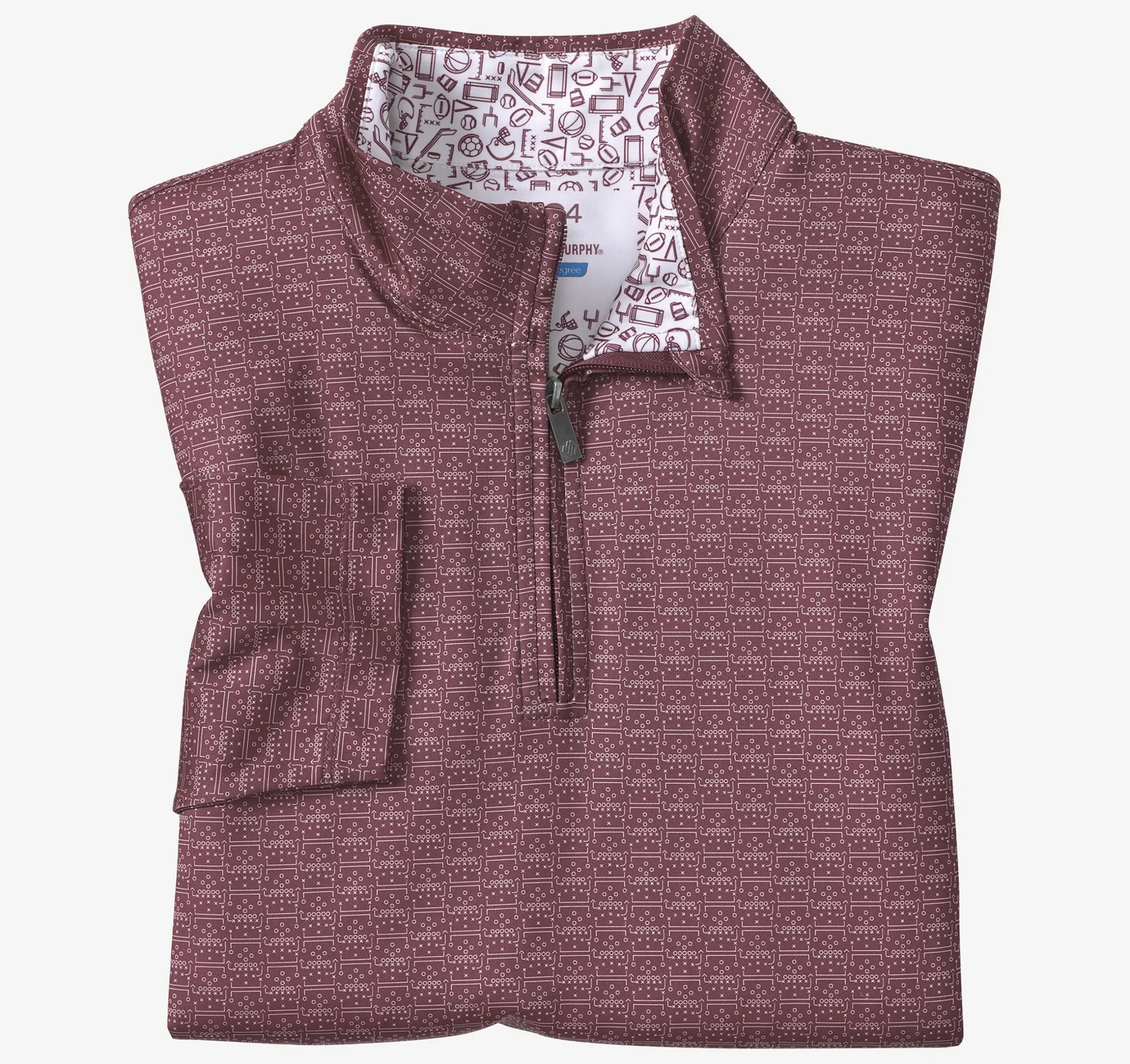 Game Day XC4® Plays Print Quarter-Zip