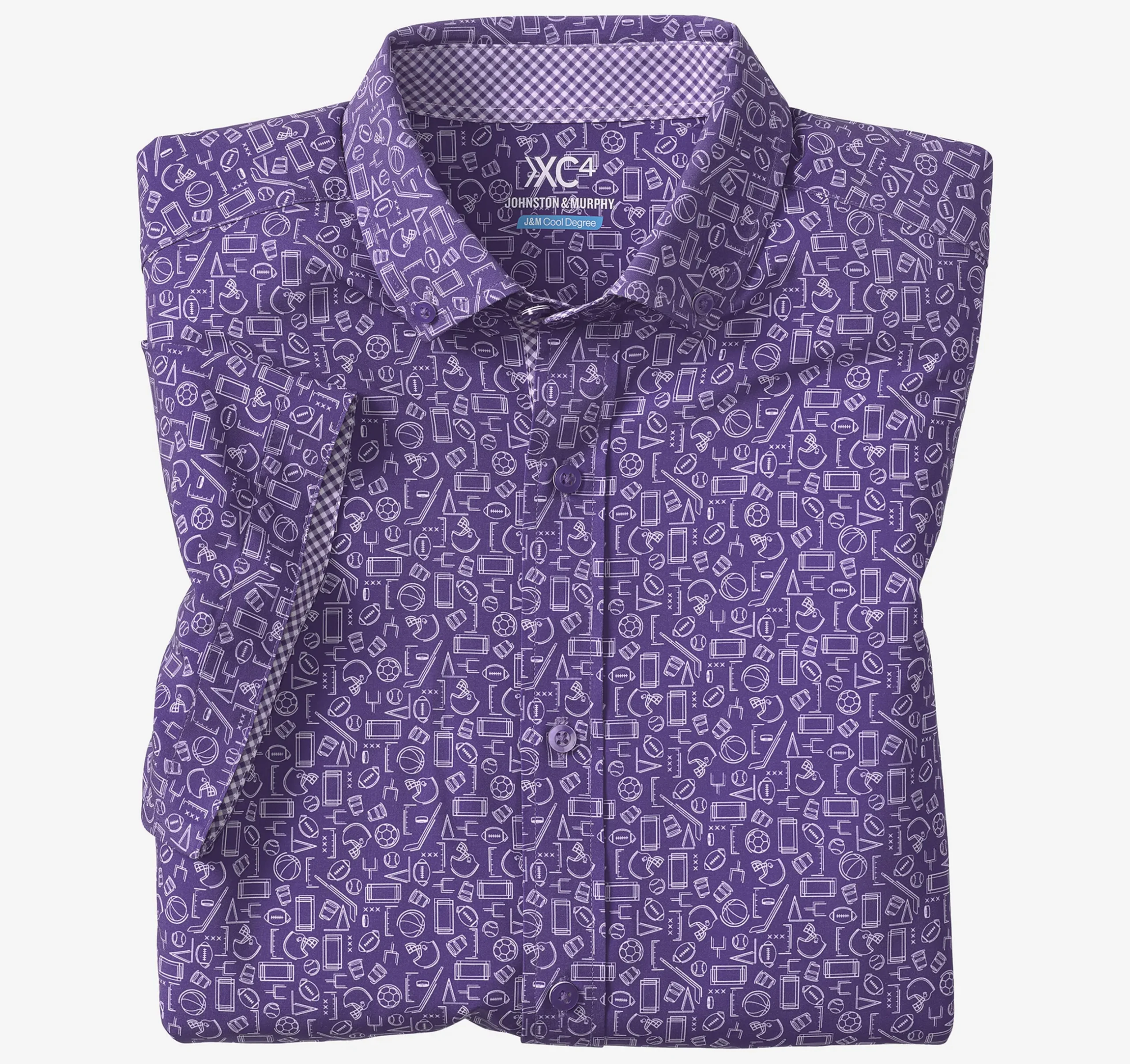 Game Day XC4® Short-Sleeve Multi-Sport Print Shirt