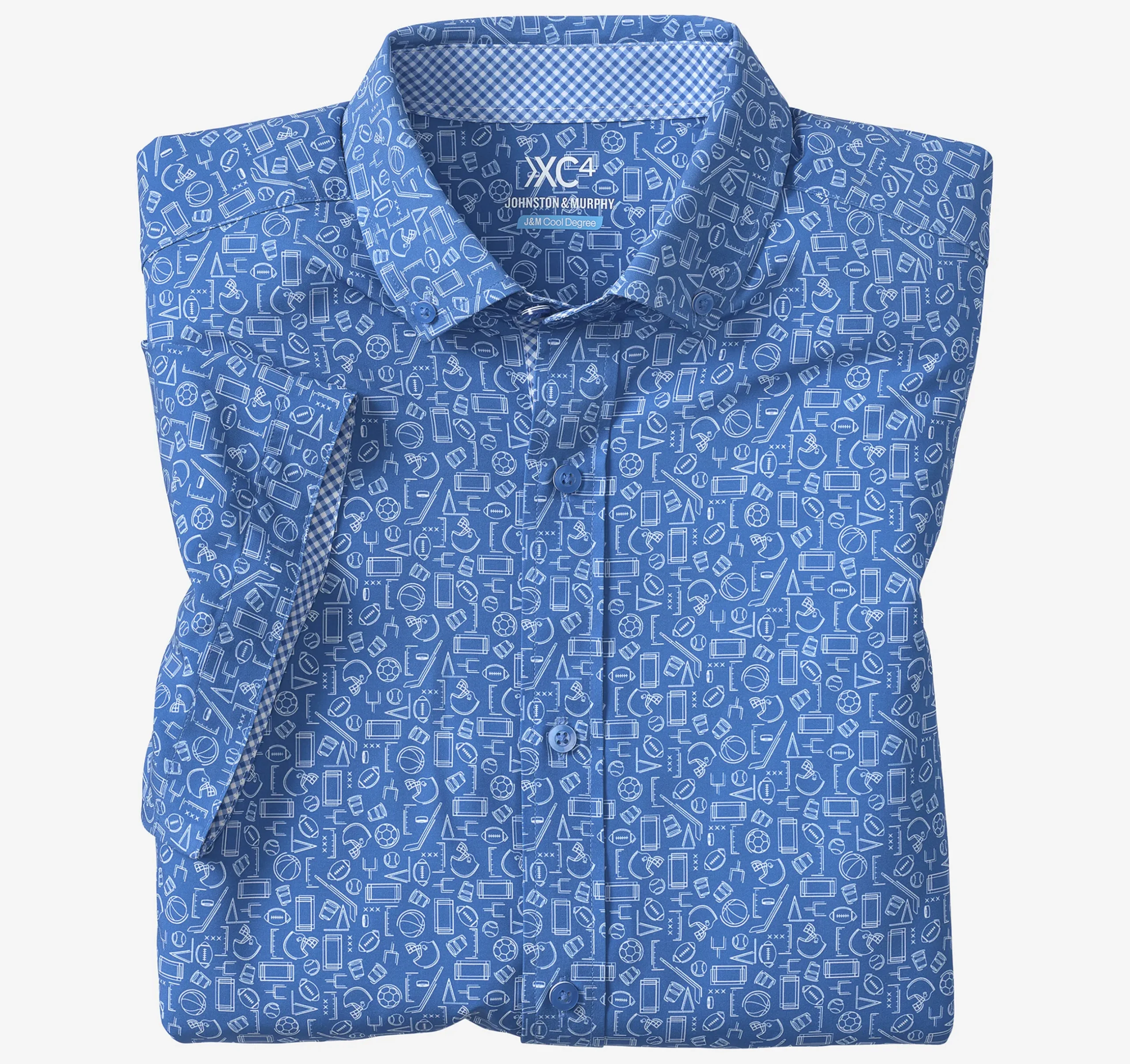 Game Day XC4® Short-Sleeve Multi-Sport Print Shirt