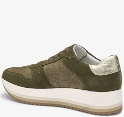 Gracie Colorblock Lace-Up