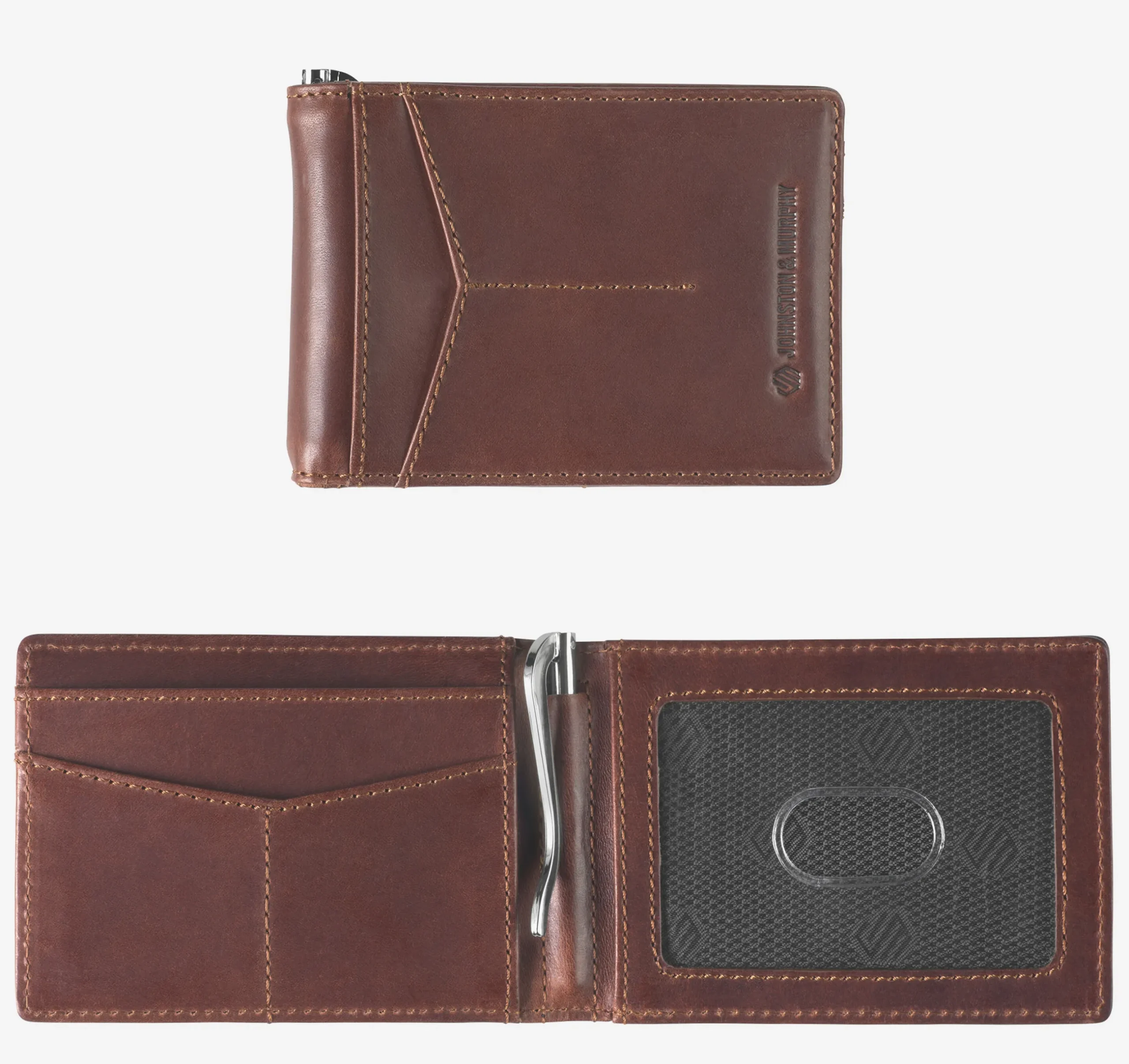 Grant Bifold Money-Clip Wallet