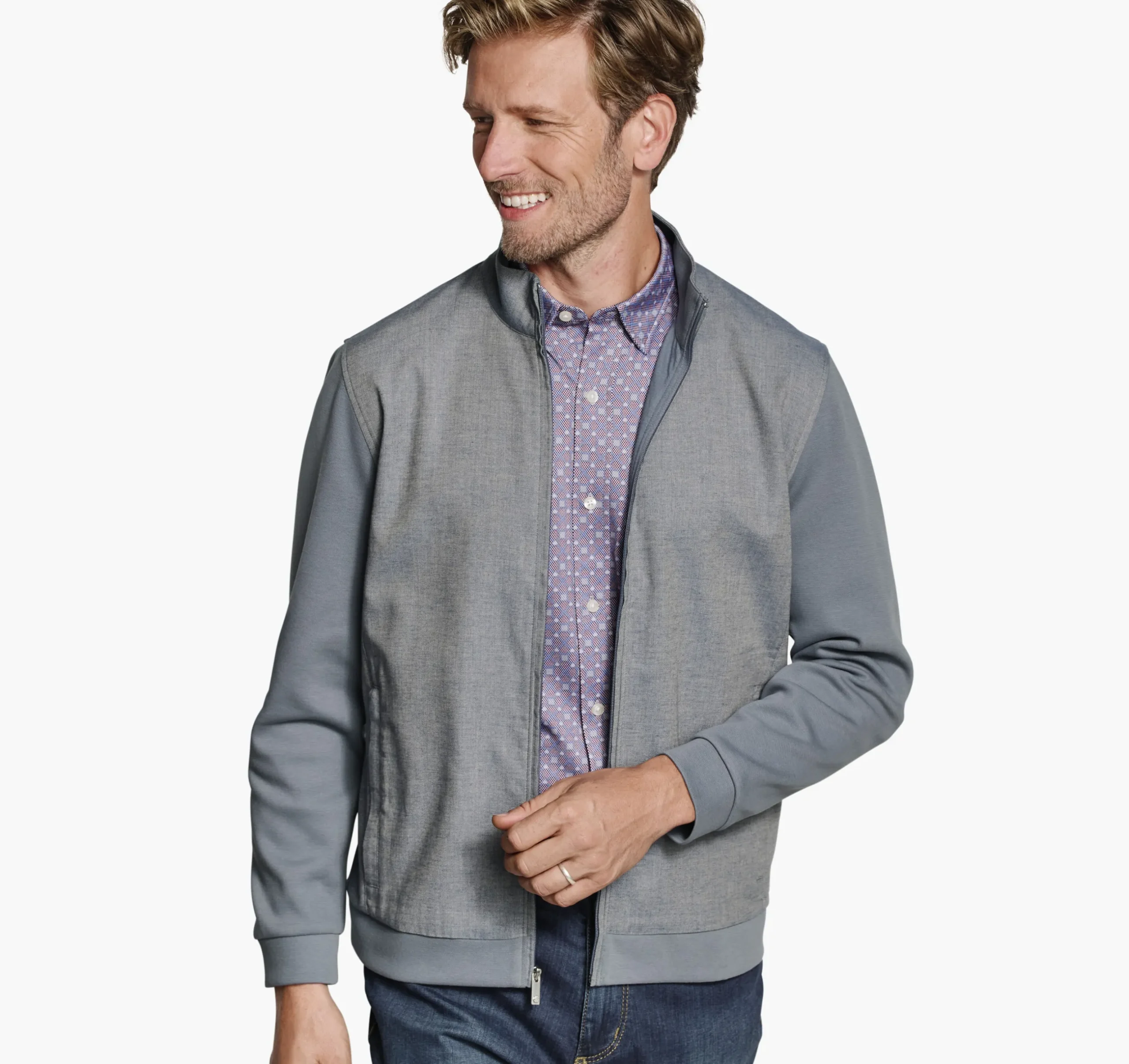 Heathered Full-Zip