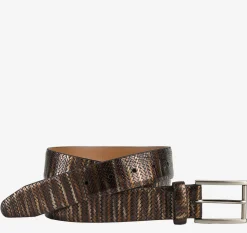 Herringbone Embossed Belt
