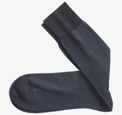 Herringbone Panel Socks