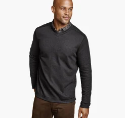 Icon Reversible V-Neck Pullover