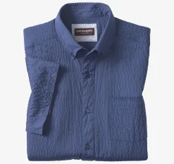 Leland Seersucker Short-Sleeve Shirt