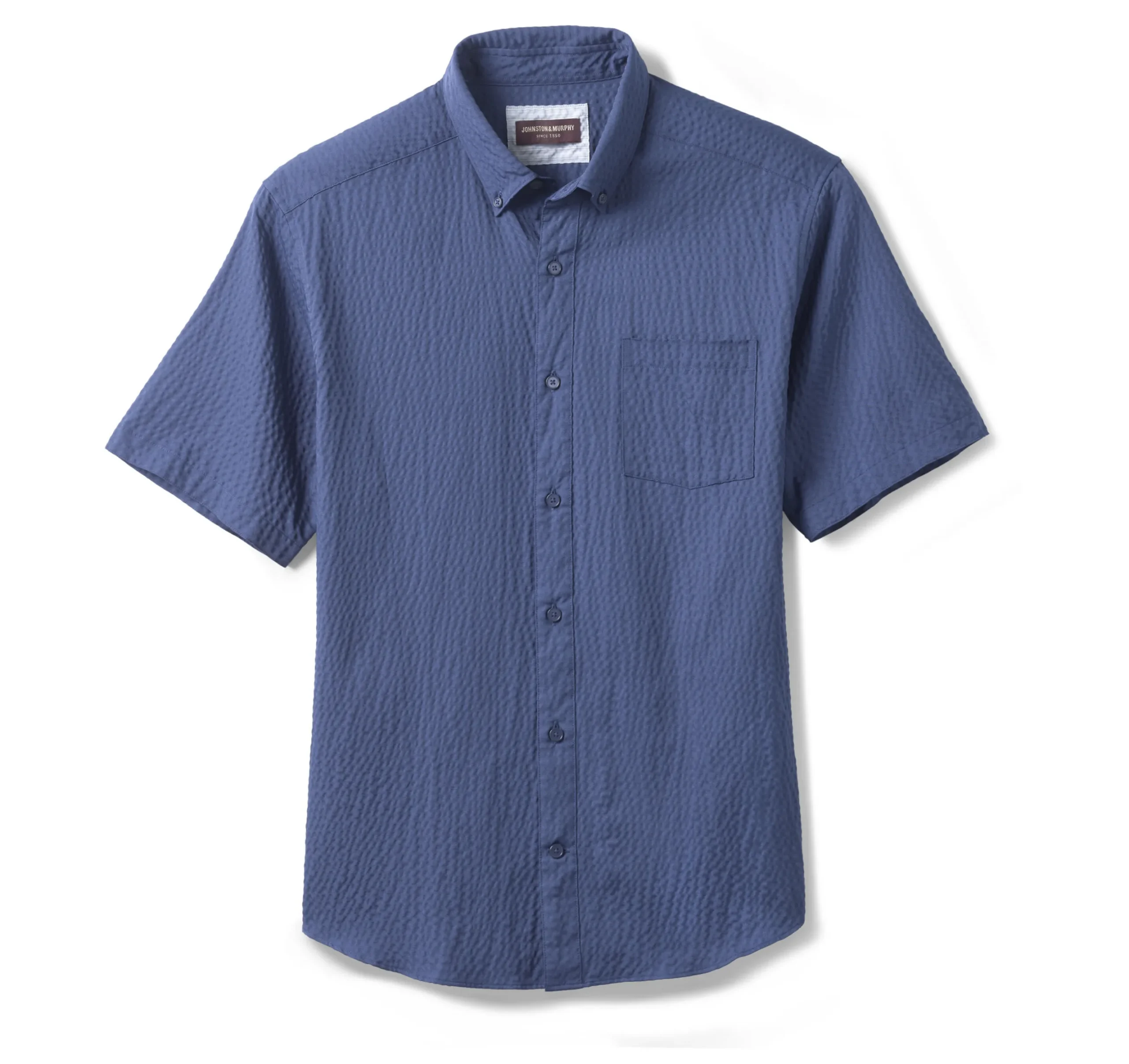 Leland Seersucker Short-Sleeve Shirt