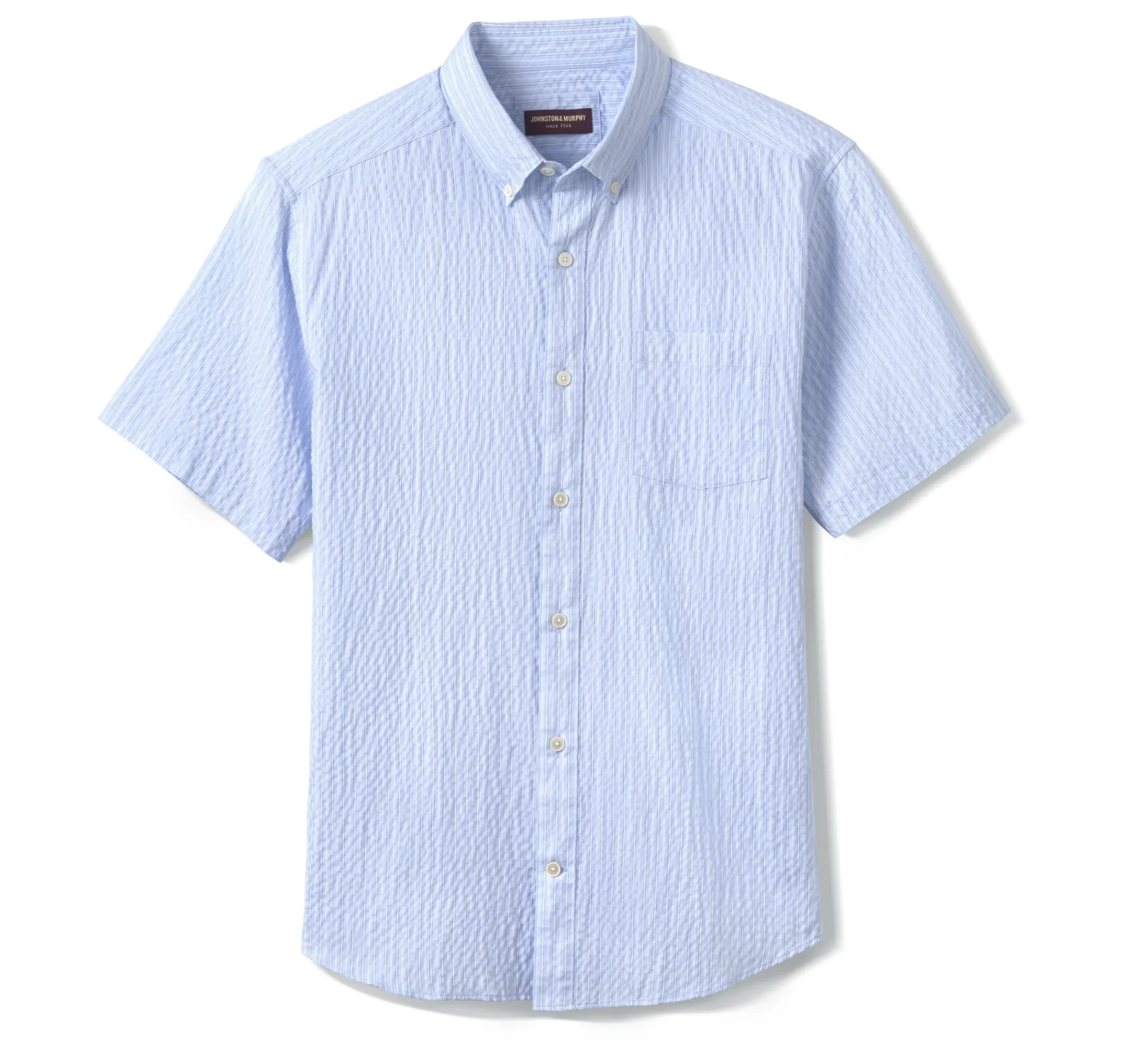 Leland Seersucker Short-Sleeve Shirt