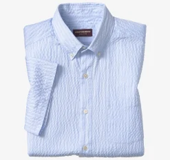 Leland Seersucker Short-Sleeve Shirt