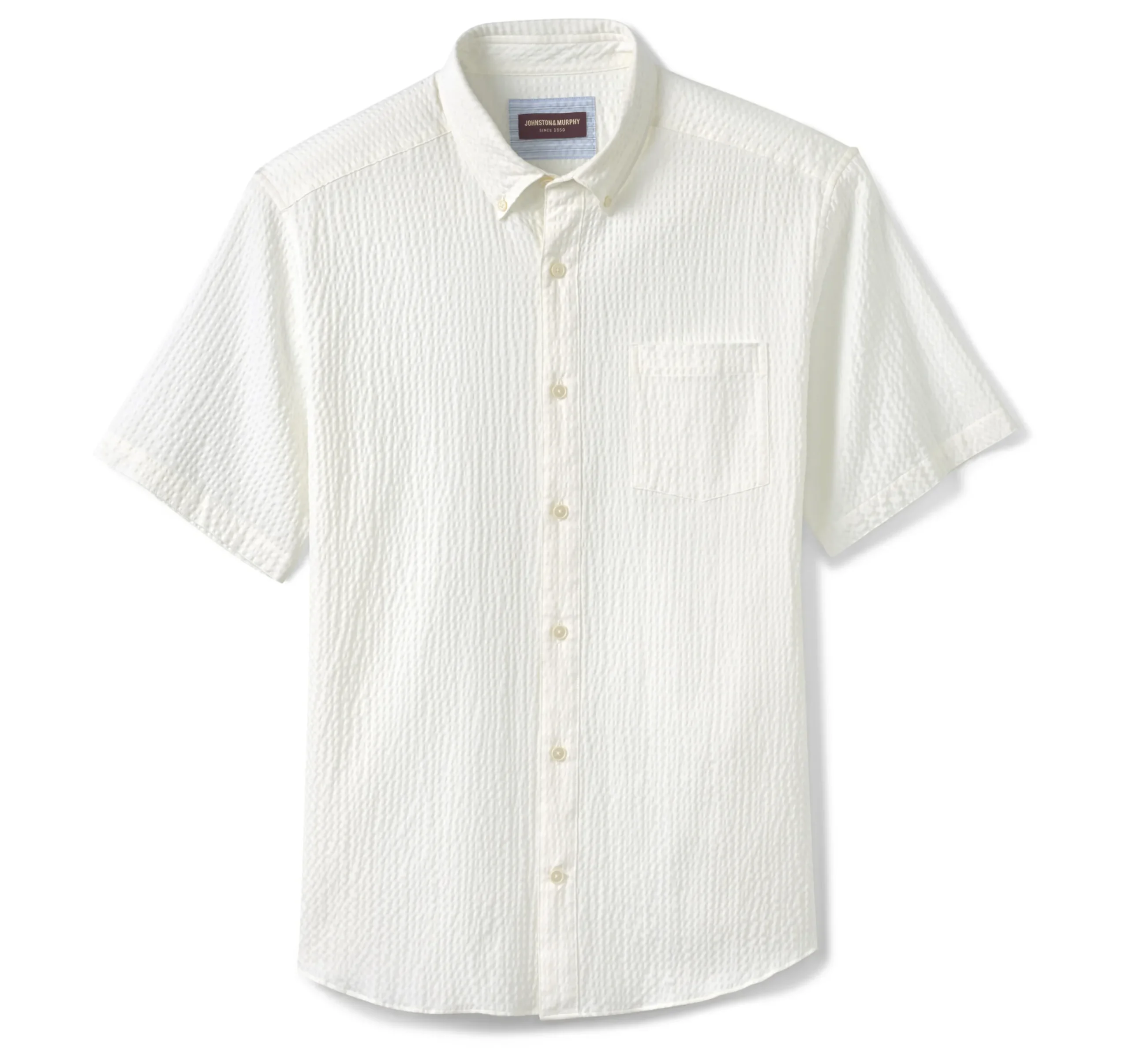 Leland Seersucker Short-Sleeve Shirt