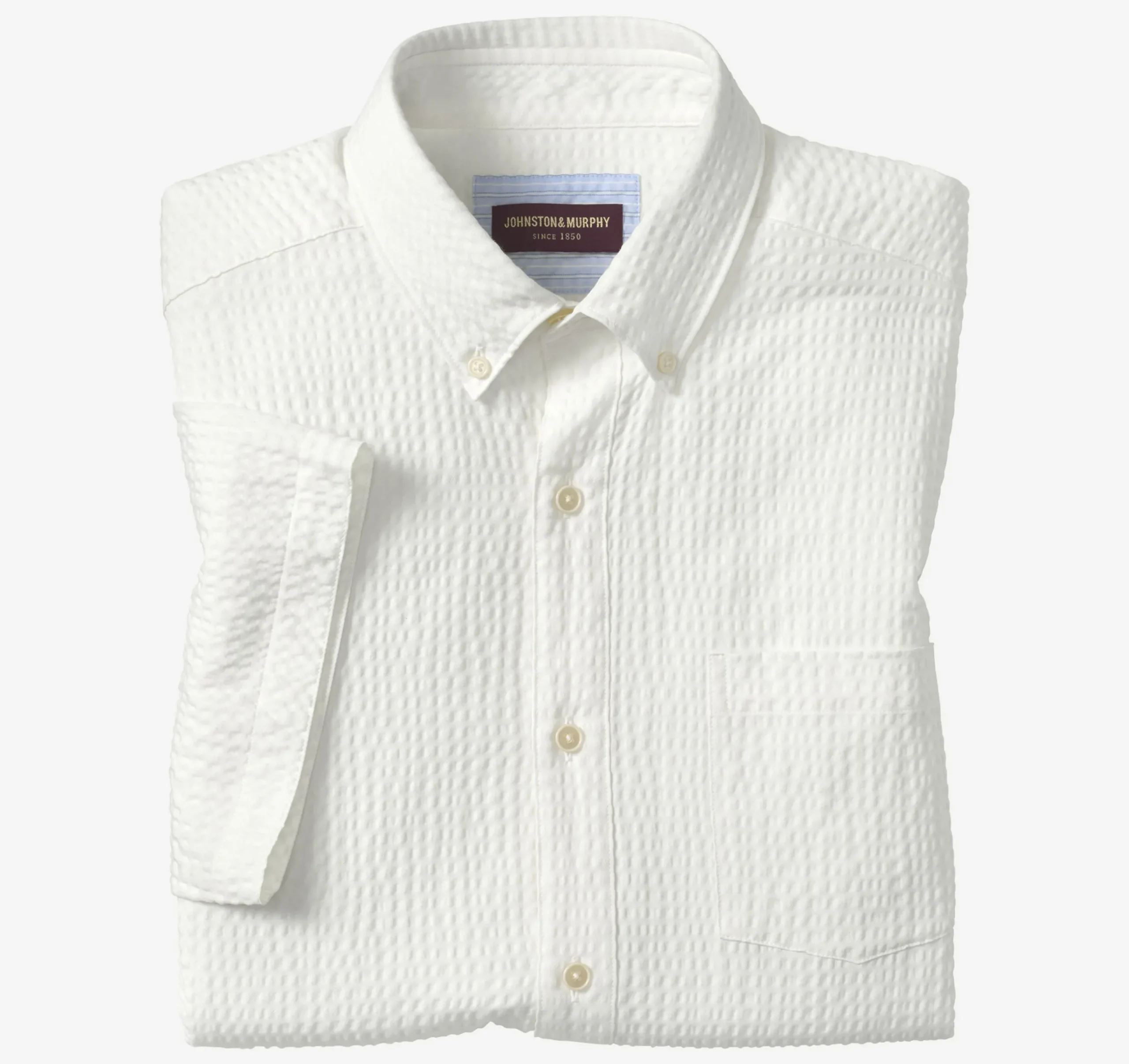 Leland Seersucker Short-Sleeve Shirt