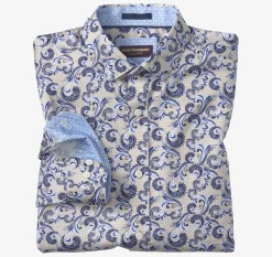 Logan Printed Long-Sleeve Shirt