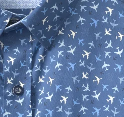 Logan Printed Short-Sleeve Shirt