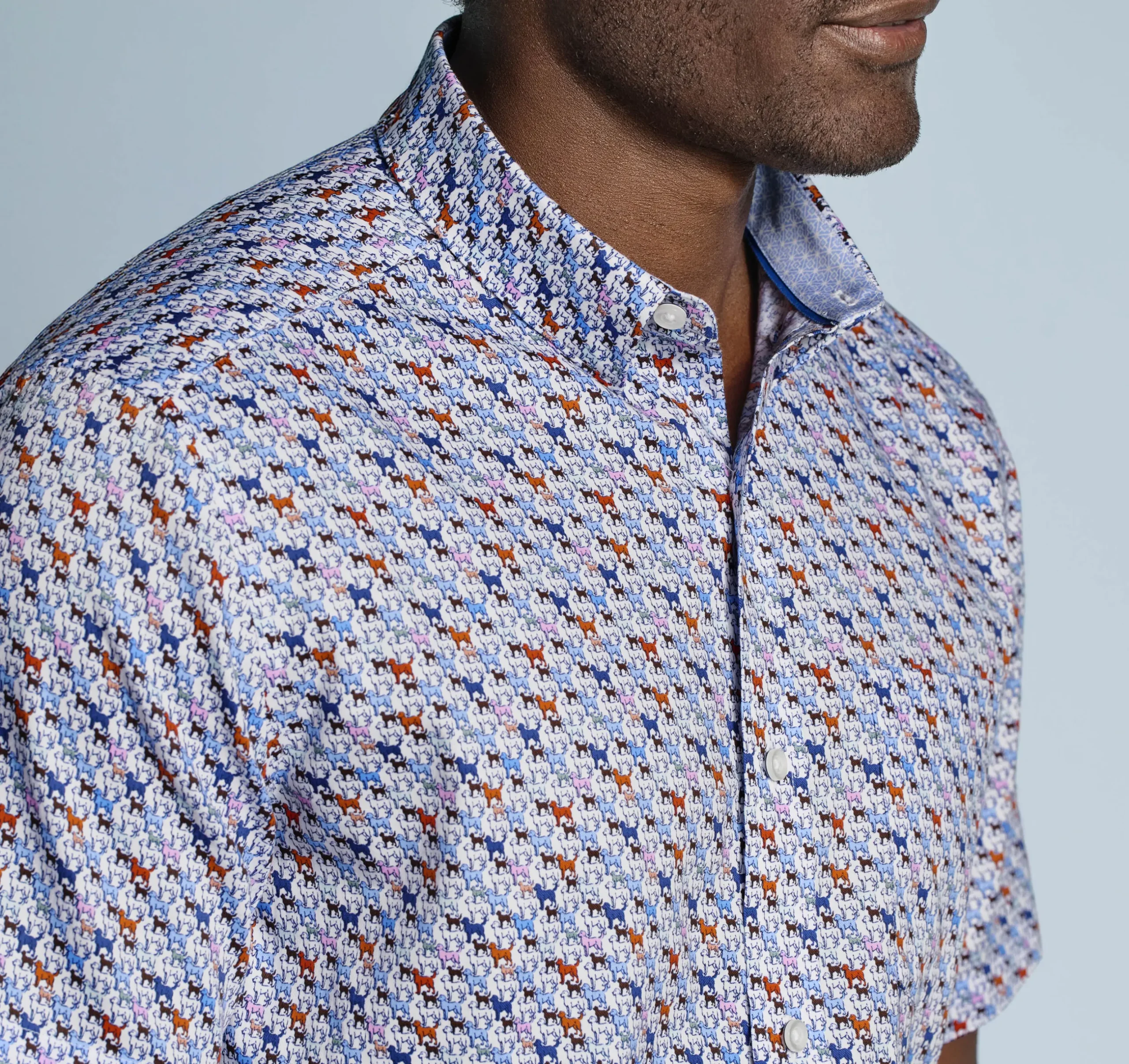 Logan Printed Short-Sleeve Shirt