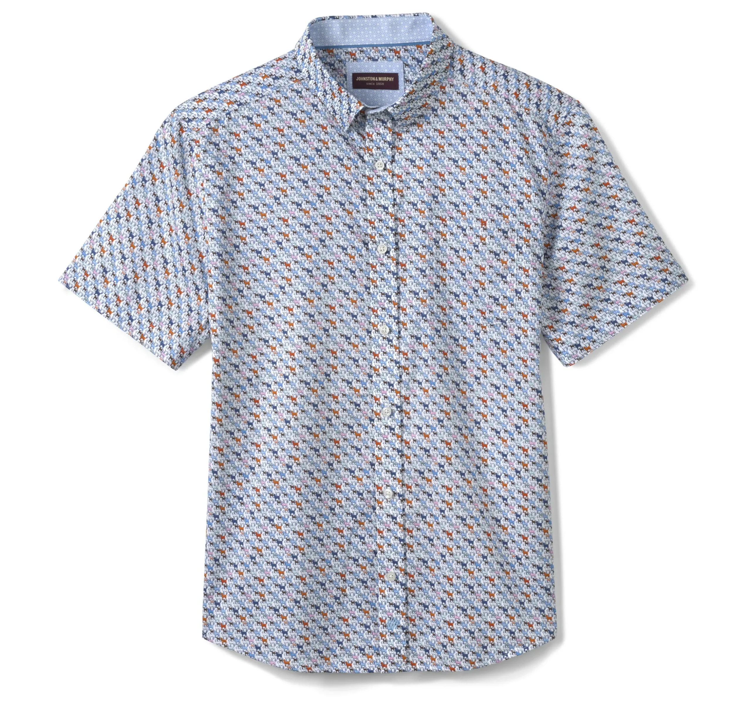 Logan Printed Short-Sleeve Shirt