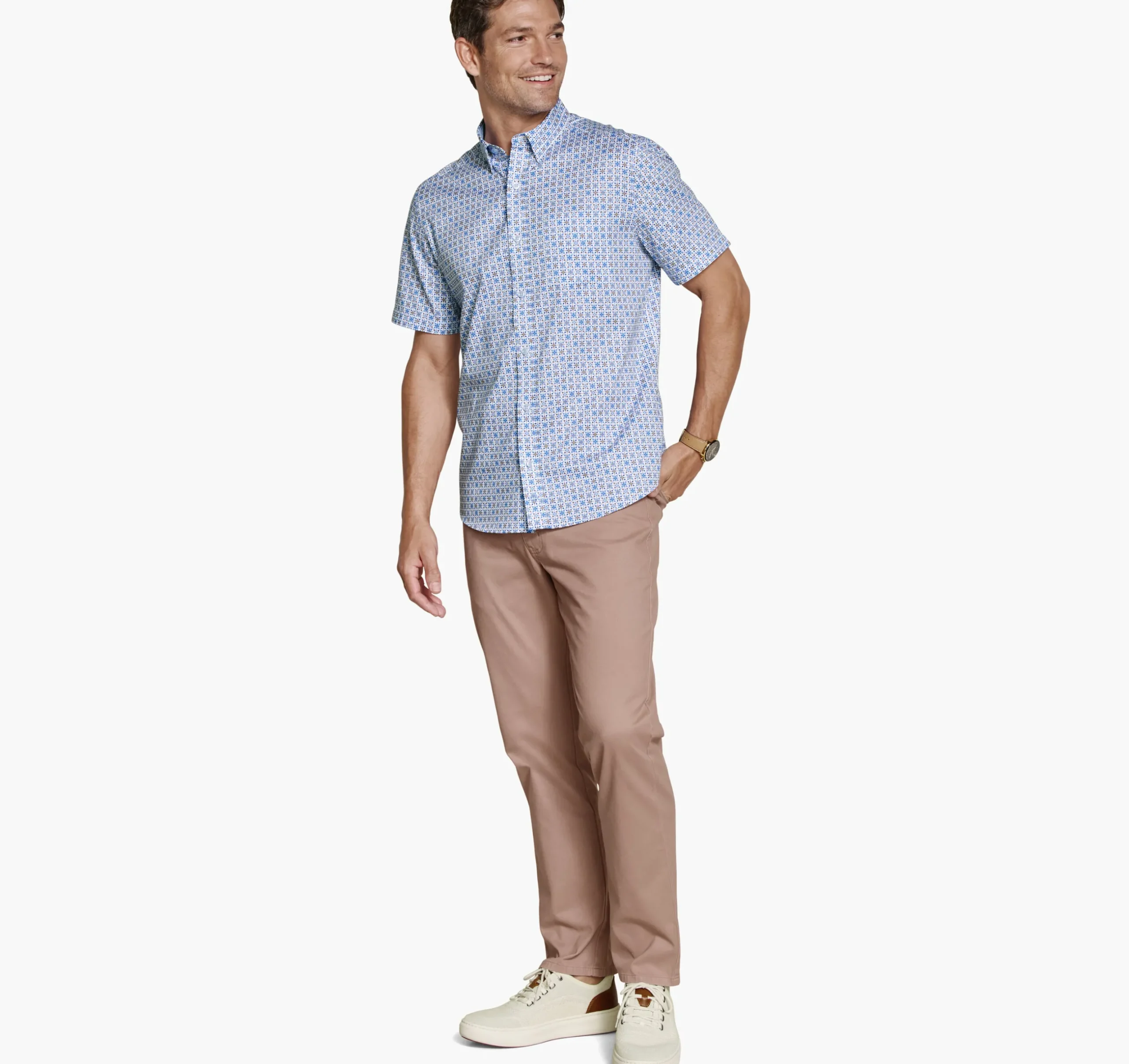Logan Printed Short-Sleeve Shirt