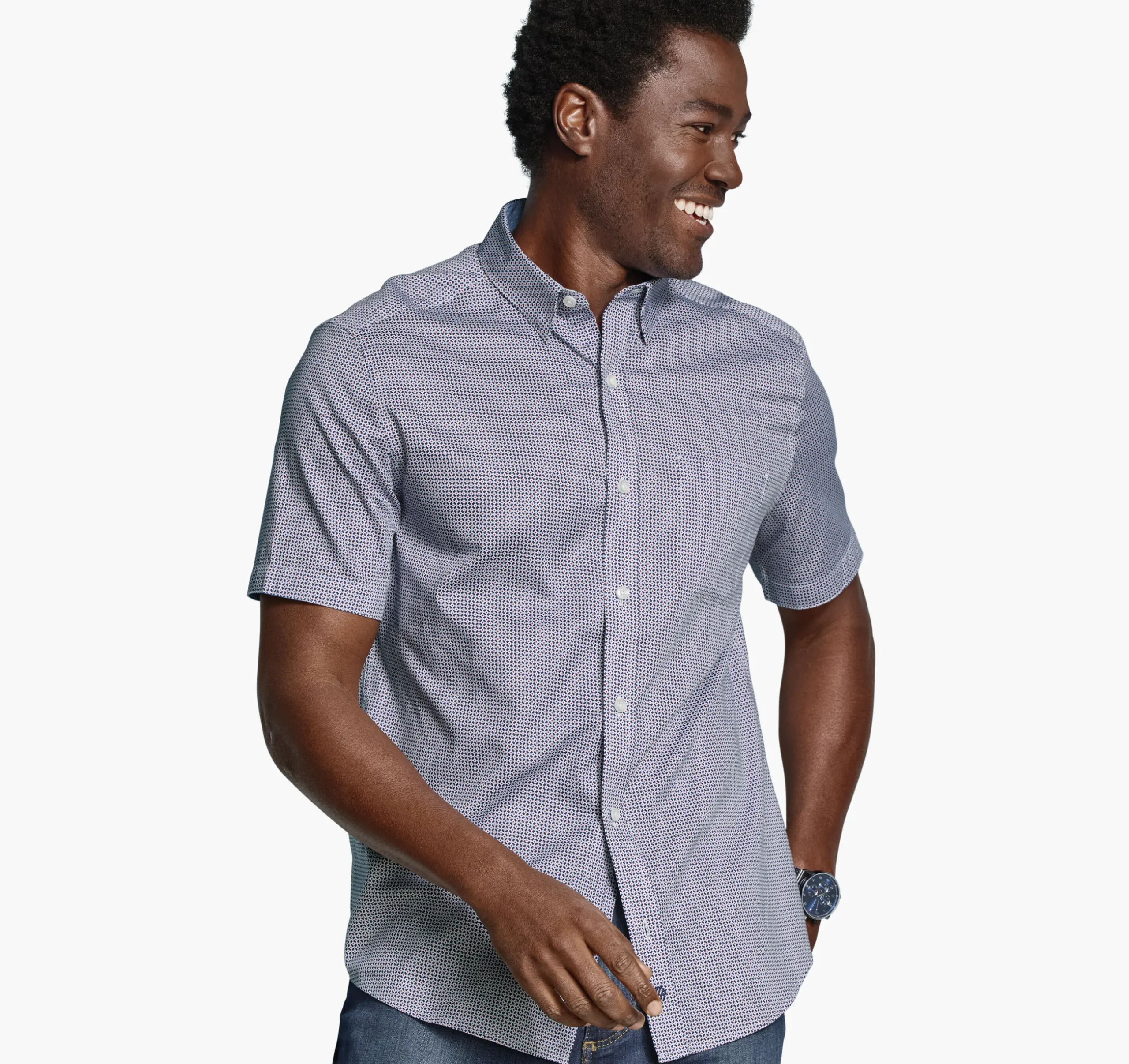 Logan Printed Short-Sleeve Shirt