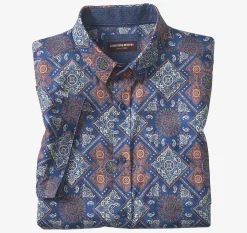 Logan Printed Short-Sleeve Shirt