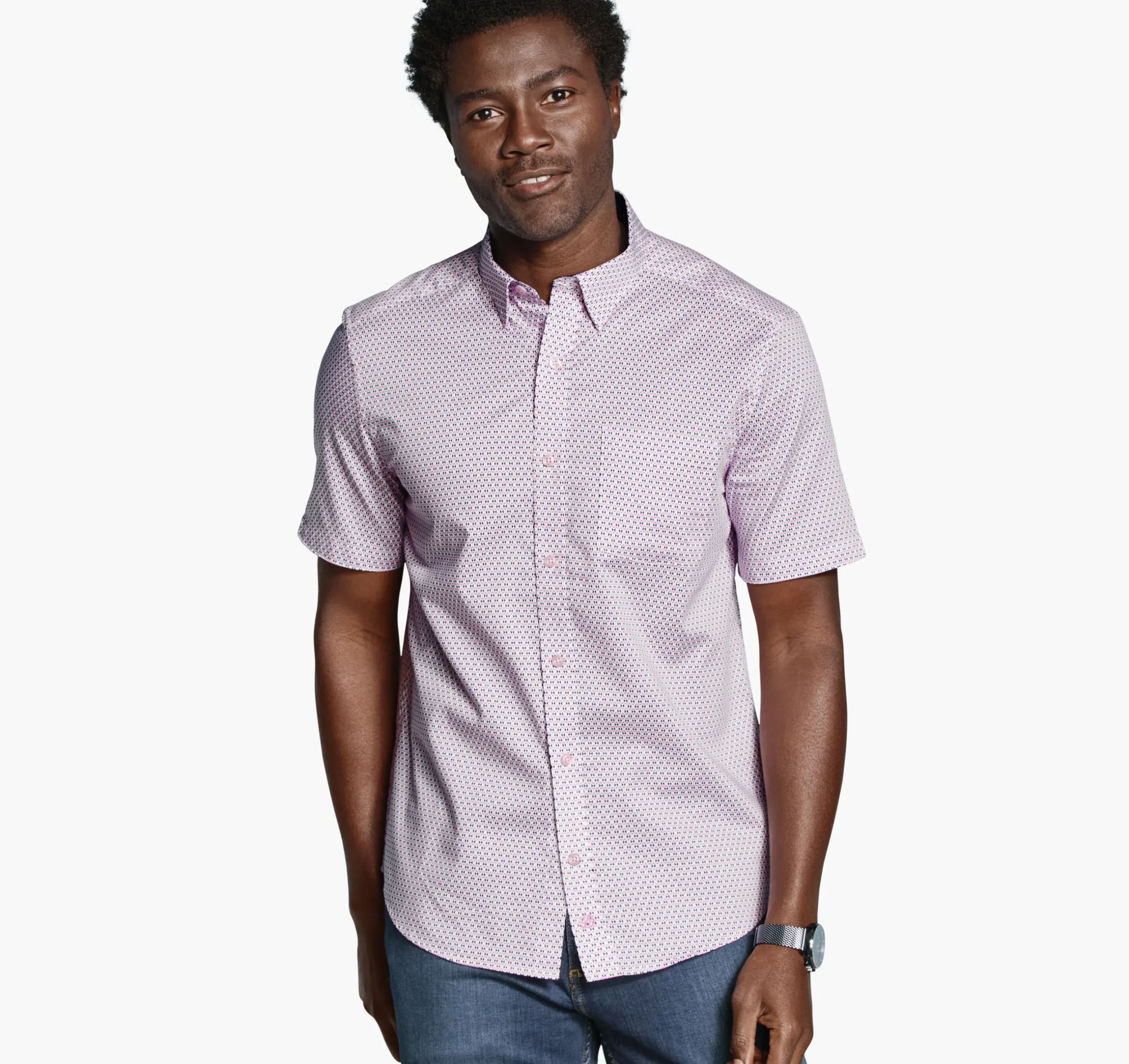 Logan Printed Short-Sleeve Shirt