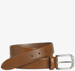 Micro Perf Leather Belt