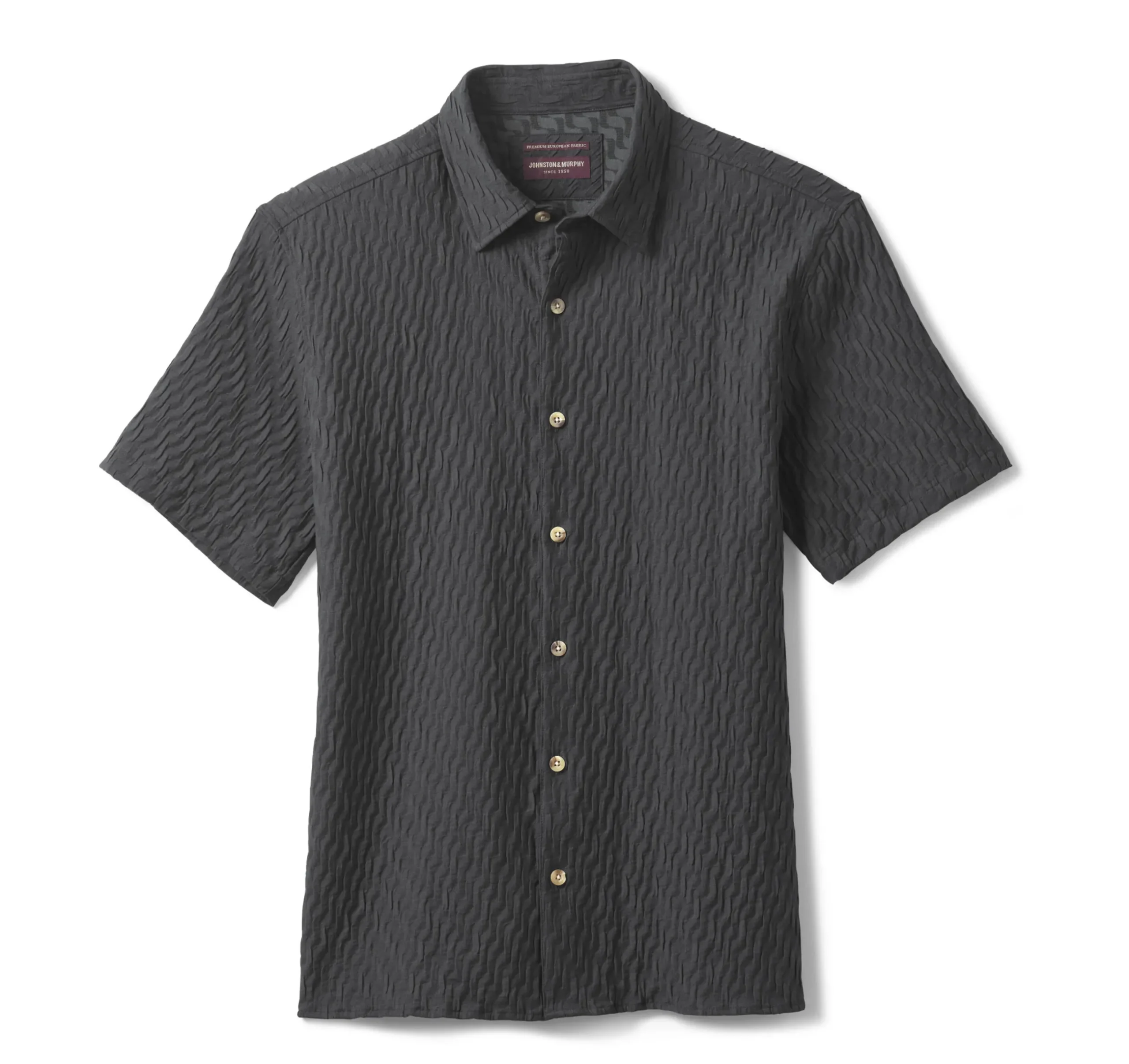 Monterey Textured Short-Sleeve Shirt