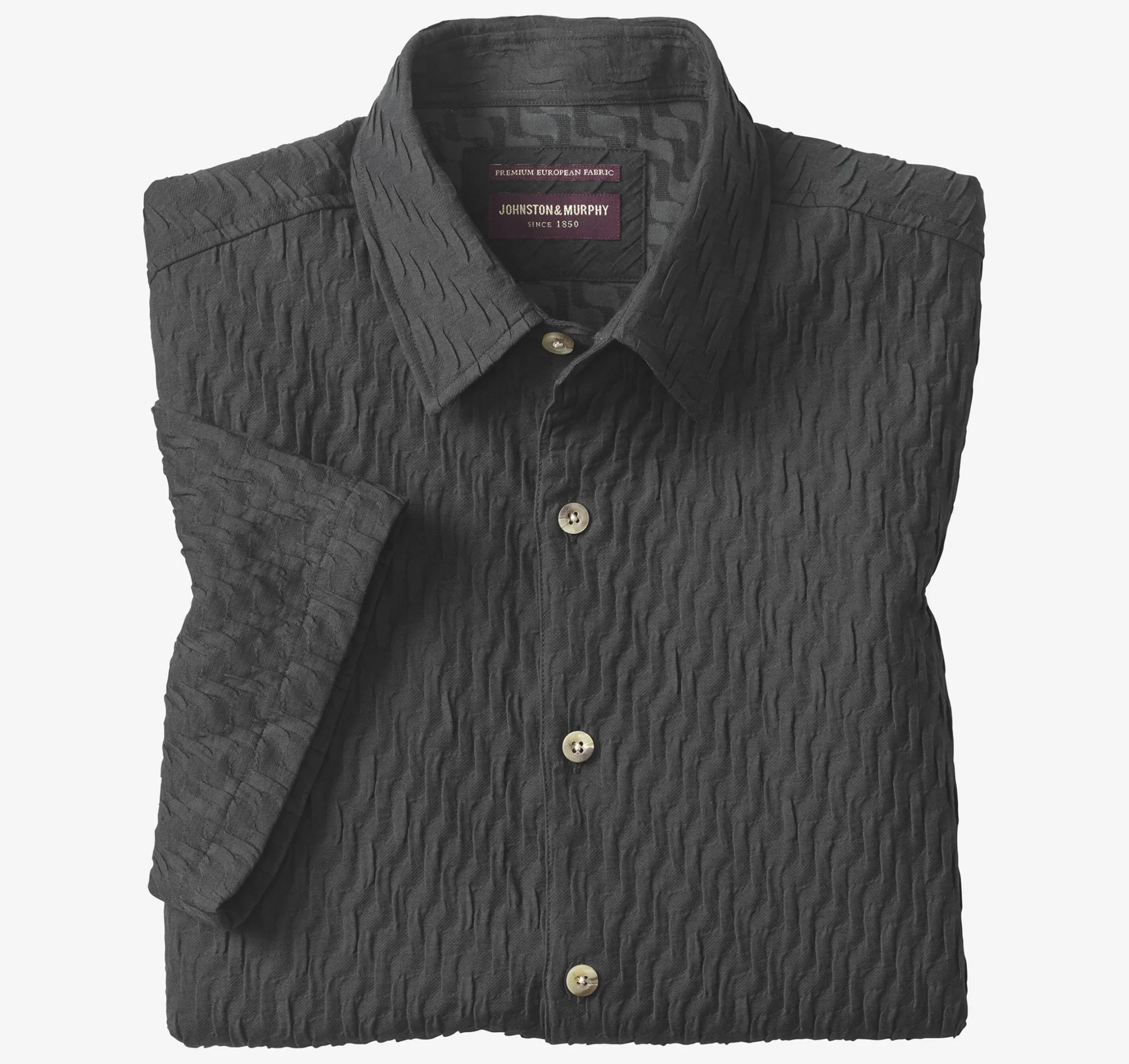 Monterey Textured Short-Sleeve Shirt