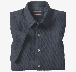Monterey Textured Short-Sleeve Shirt