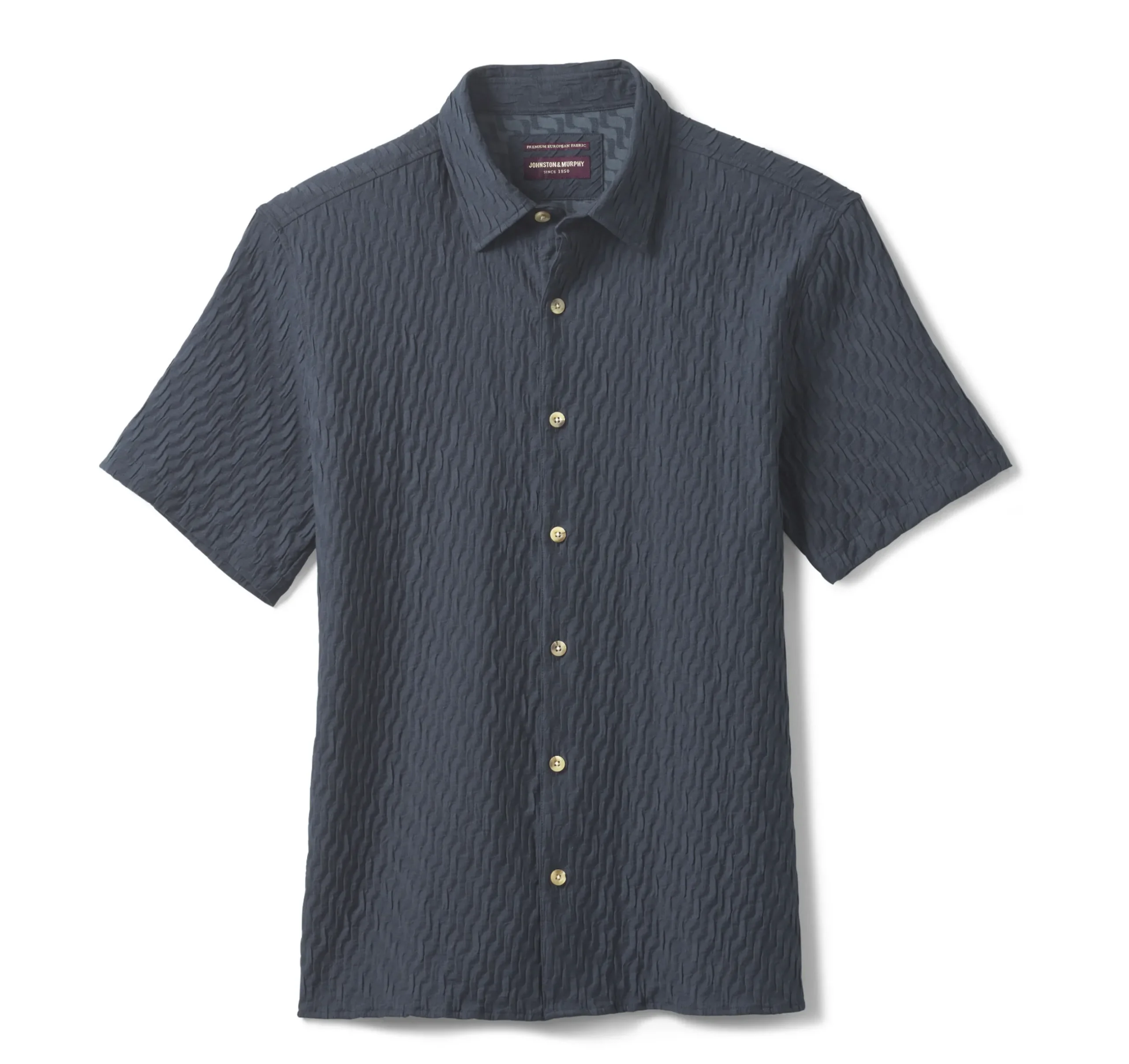 Monterey Textured Short-Sleeve Shirt