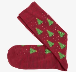 Pima Cotton Holiday-Themed Socks