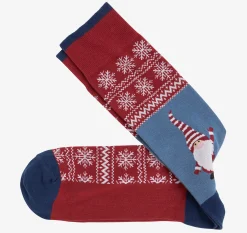 Pima Cotton Holiday-Themed Socks