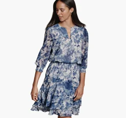 Printed Tiered Dress